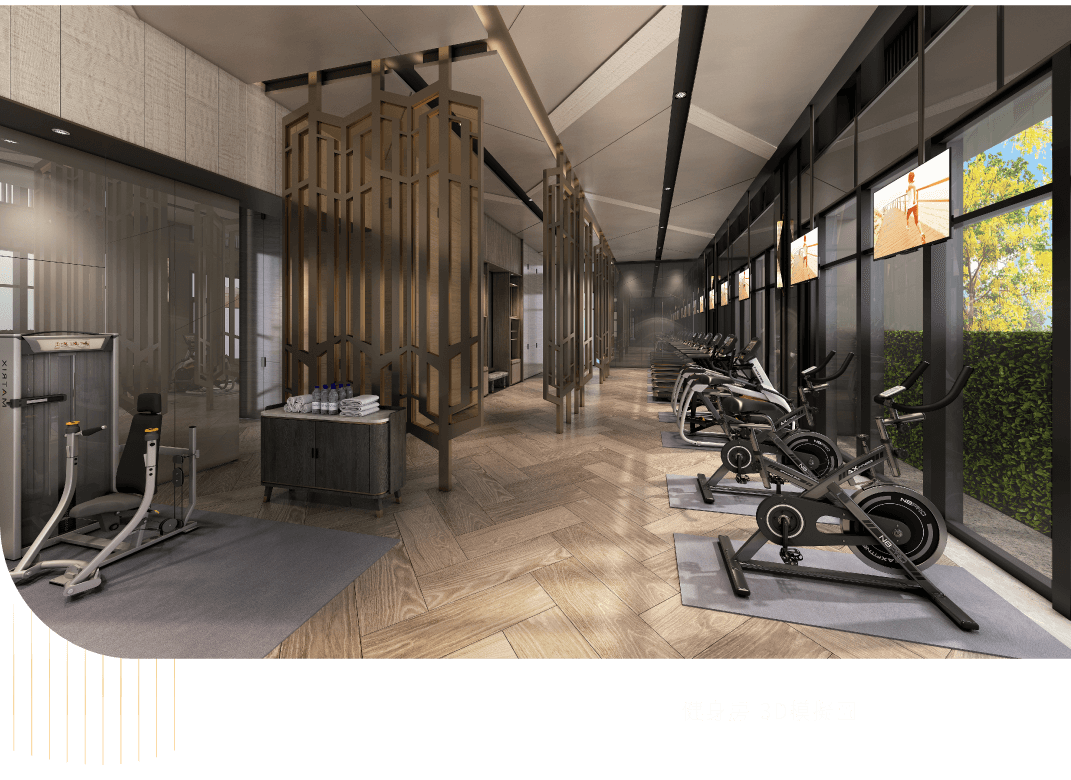 B2F第二門廳｜3D模擬圖